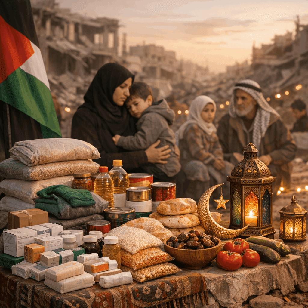 СБОР ДЛЯ ПАЛЕСТИНЦЕВ В СВЯЩЕННЫЙ РАМАДАН